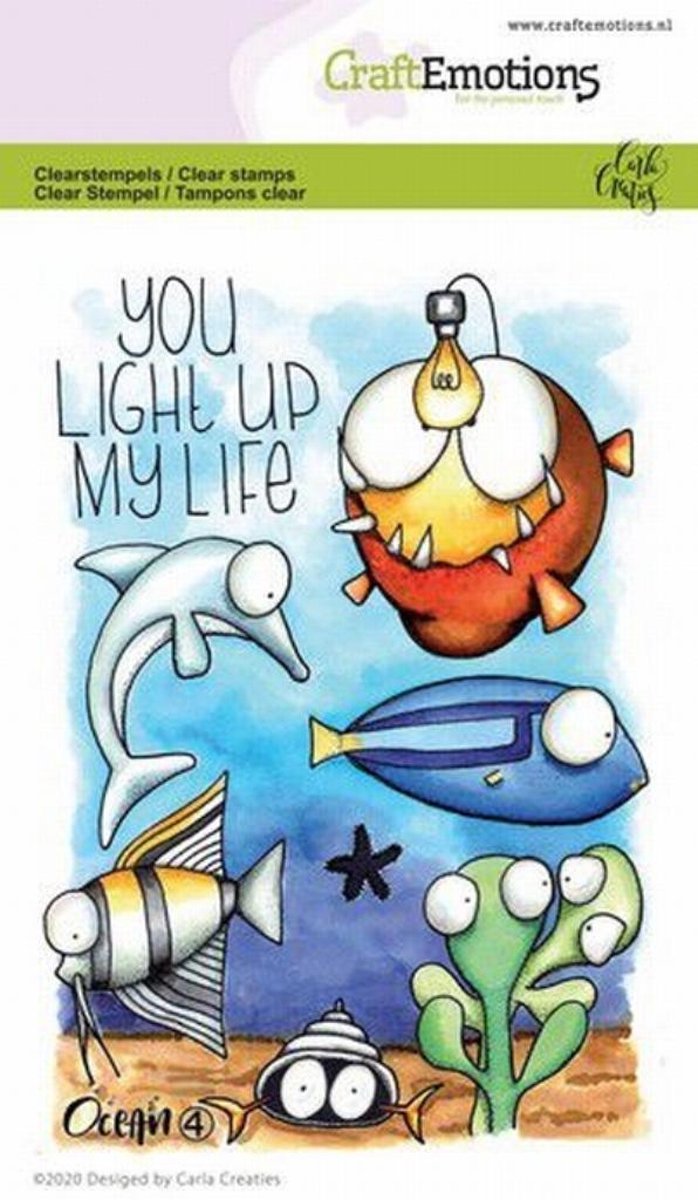 CraftEmotions | Carla Creaties | Ocean 4 | Oceaan 4